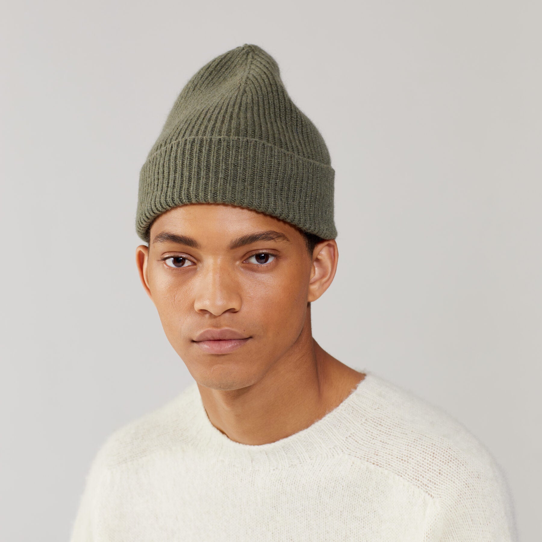 LE BONNET - Strickmütze "Beanie" Croco One Size