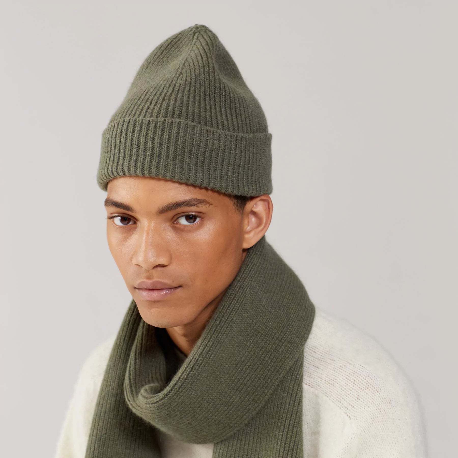 LE BONNET - Strickschal Croco