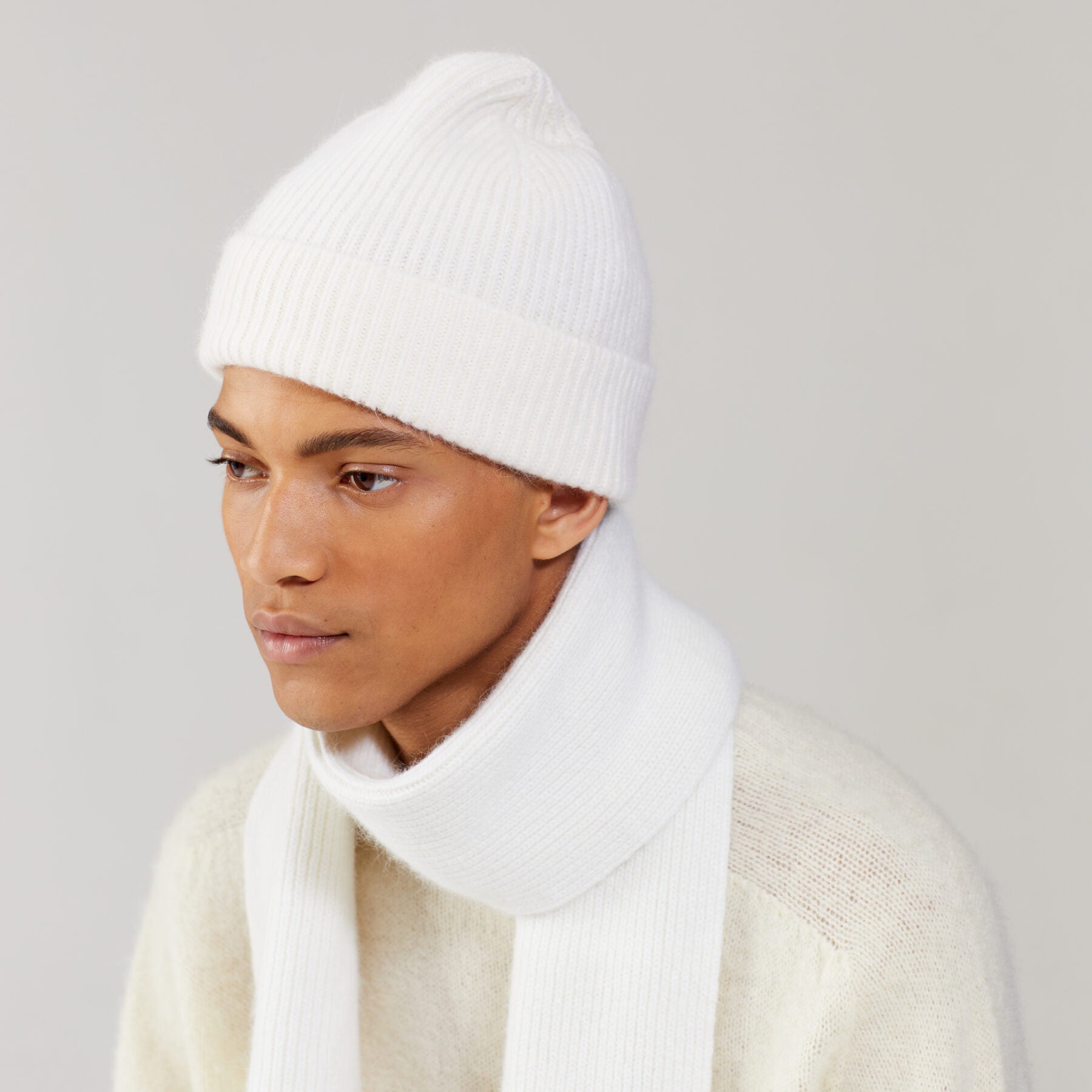 LE BONNET - Strickschal Snow