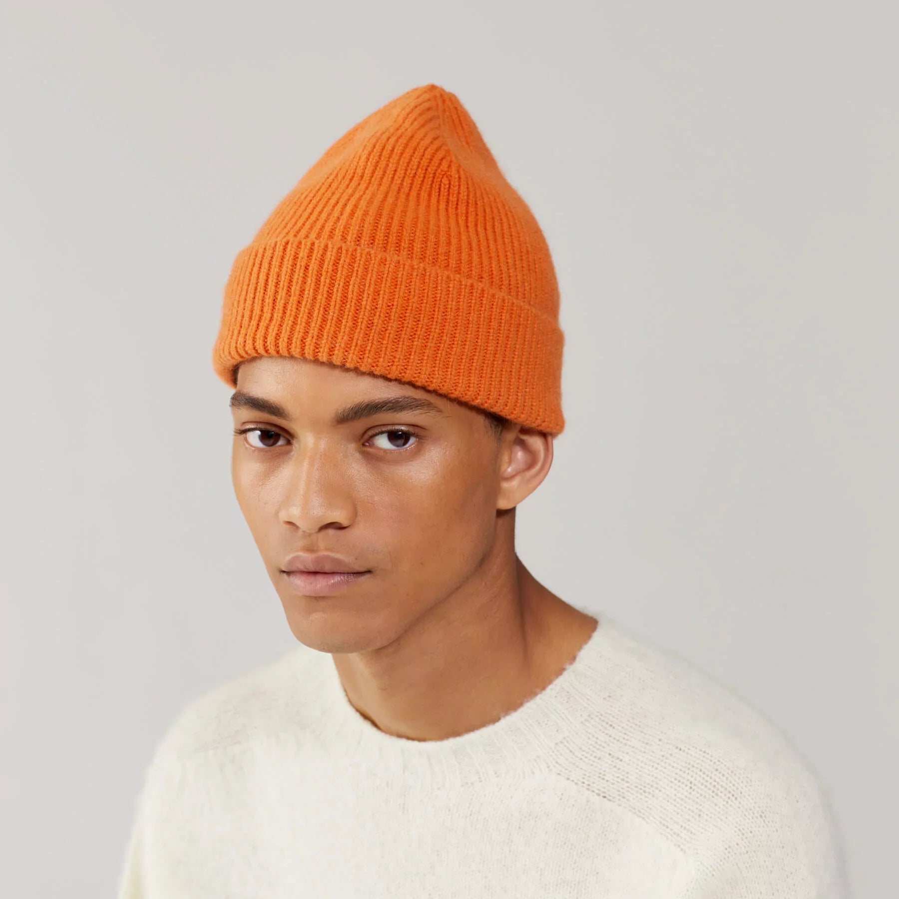 LE BONNET - Strickmütze "Beanie" Flame