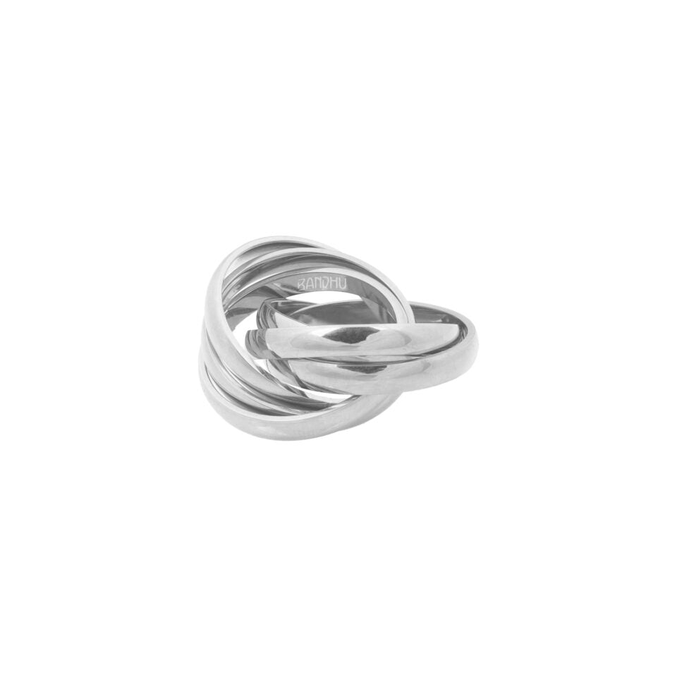 BANDHU - Ring "Malien" Silber M7