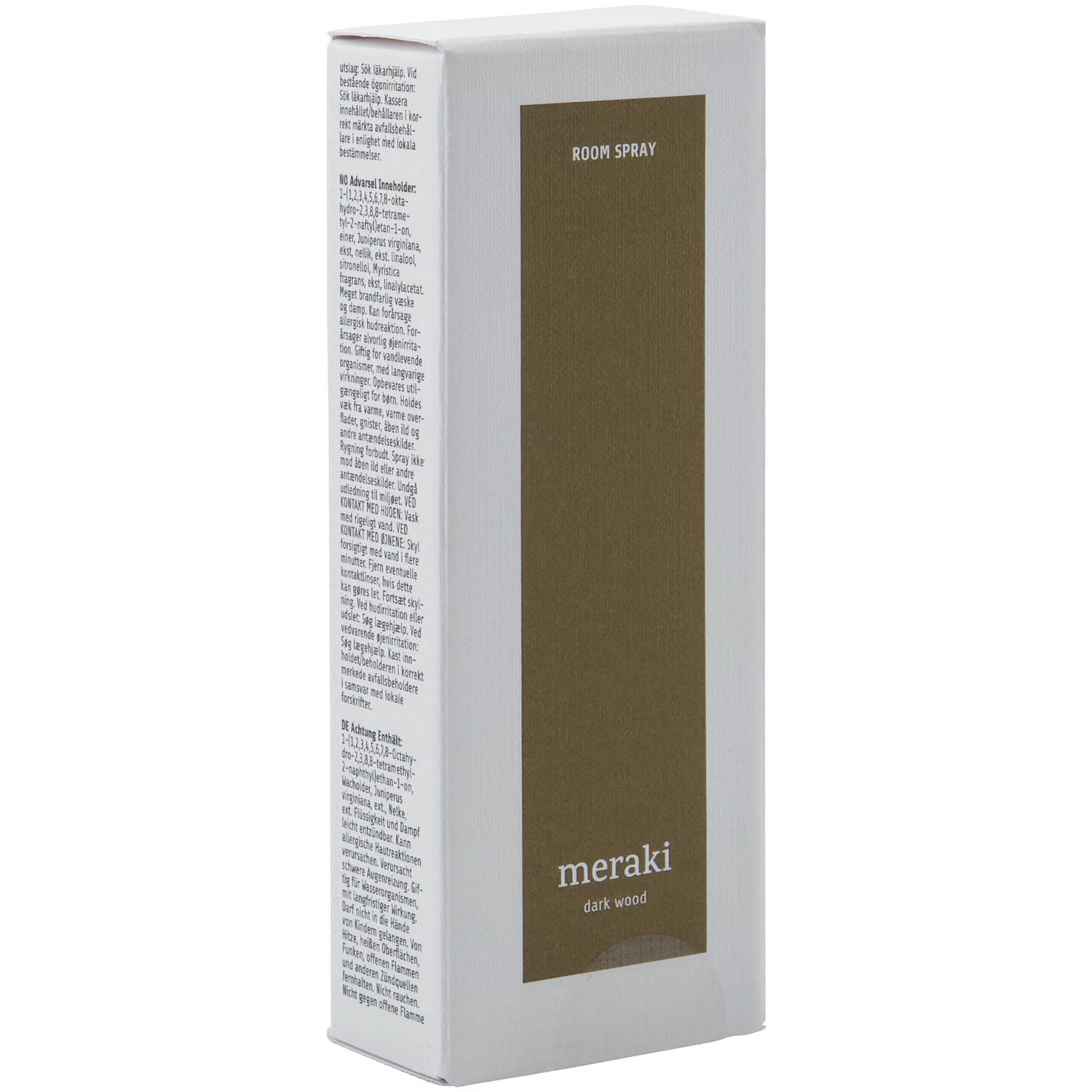 Meraki - Roomspray, Dark wood