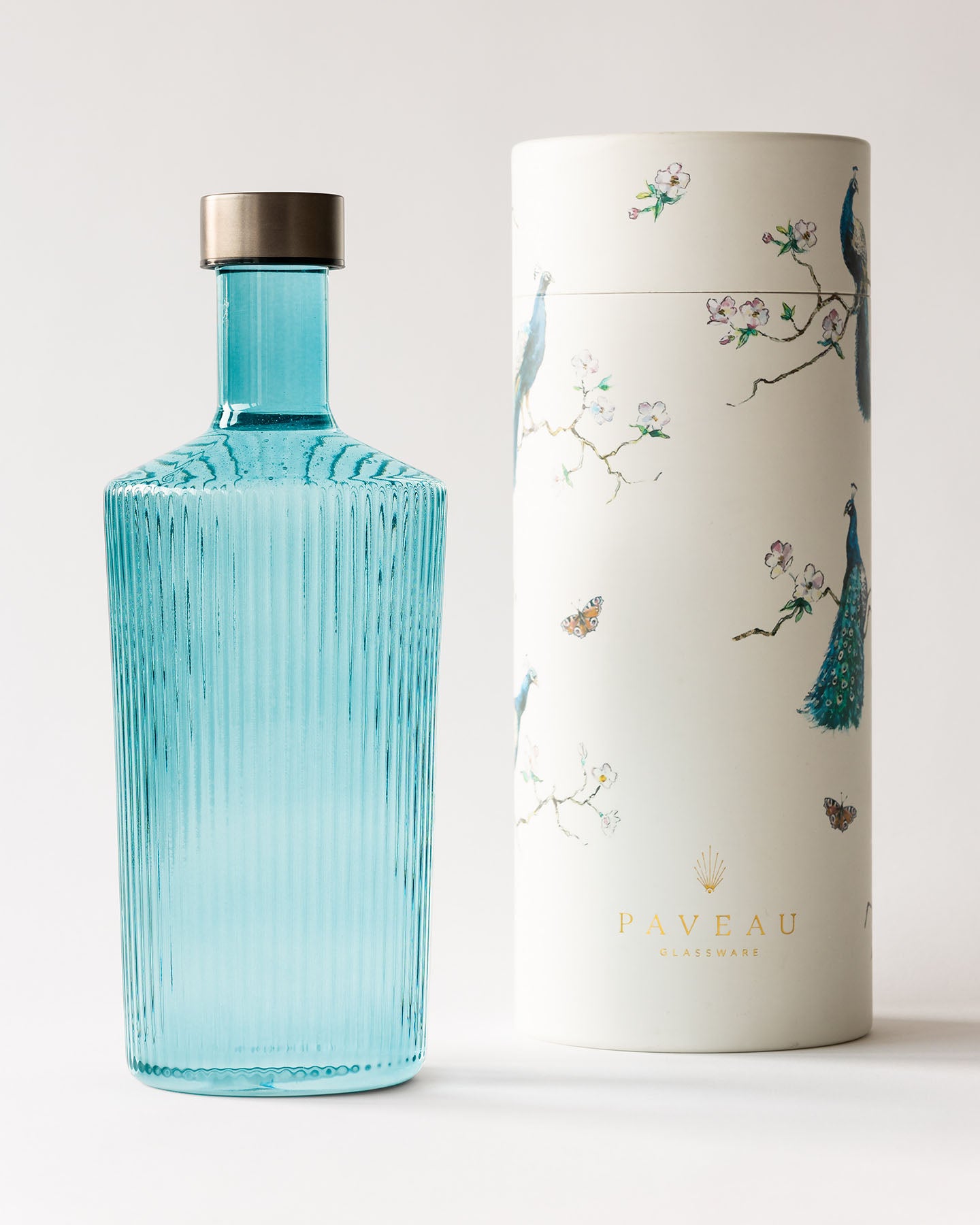 Paveau Wasserflasche mit Deckel "Lucky Turquoise"