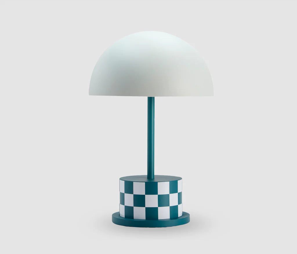 PRINTWORKS - Tragbare Lampe "Riviera" Checkers