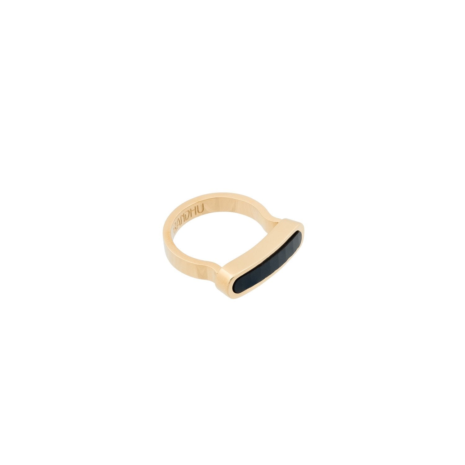 BANDHU - Ring "Energymuse" vergoldet