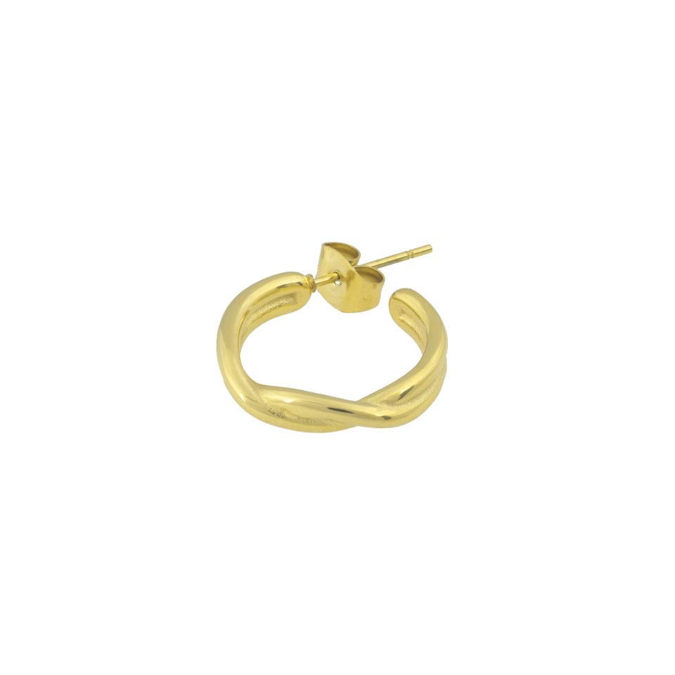 BANDHU - Ohrring "Twine" Gold