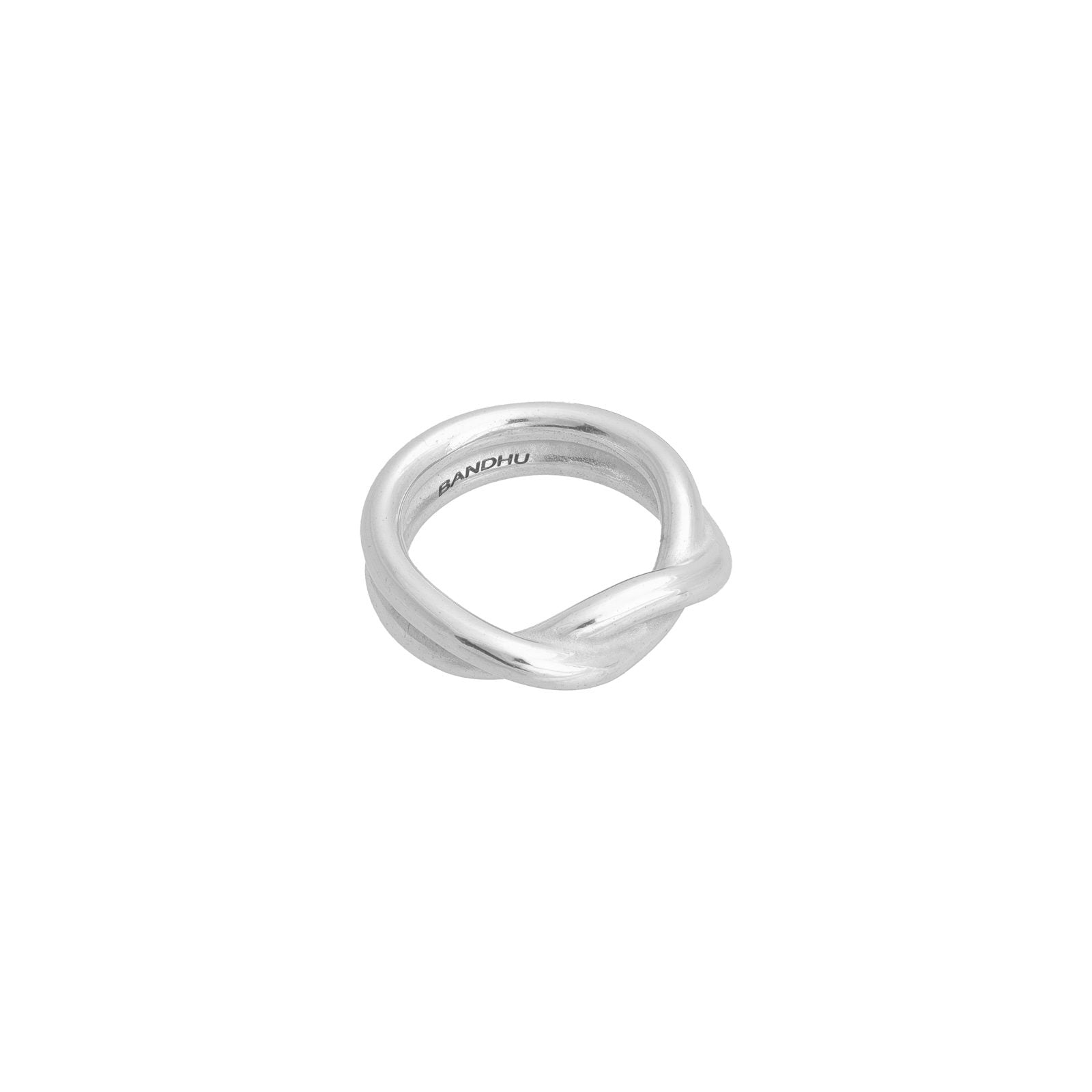 BANDHU - Ring "Twine" Silber