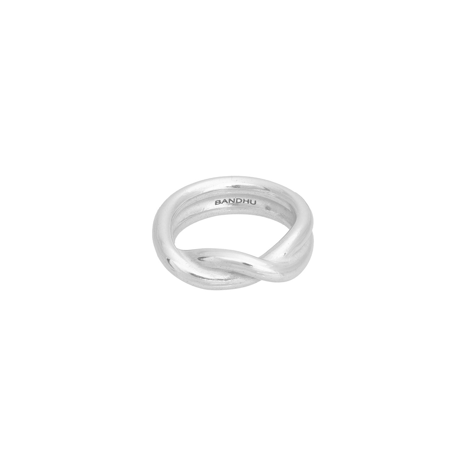 BANDHU - Ring "Twine" Silber