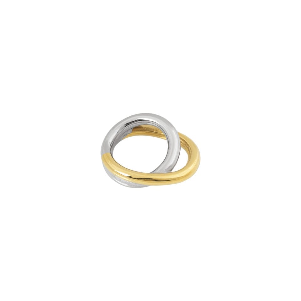 Bandhu - Twotone Ring Gr. 18