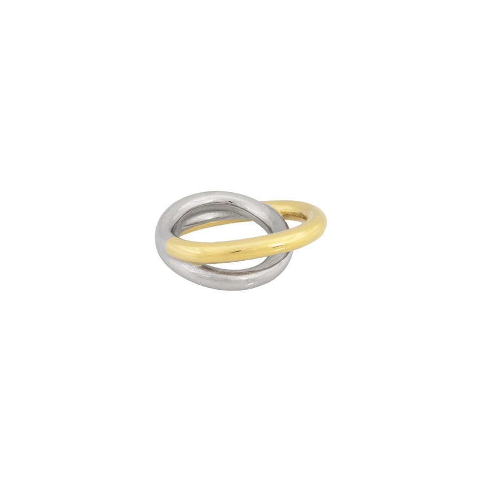 Bandhu - Twotone Ring Gr. 18