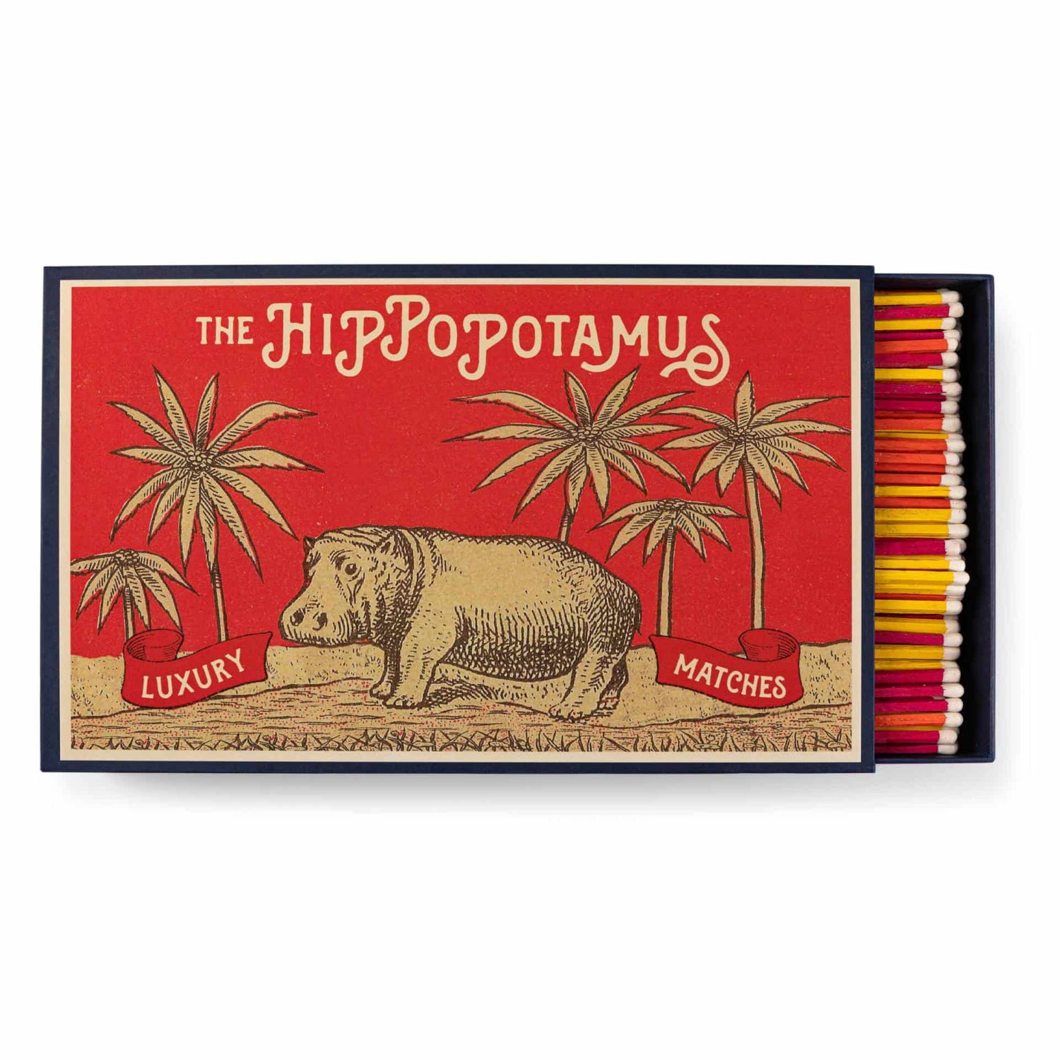 ARCHIVIST - Streichhölzer XXL "Hippopotamus"