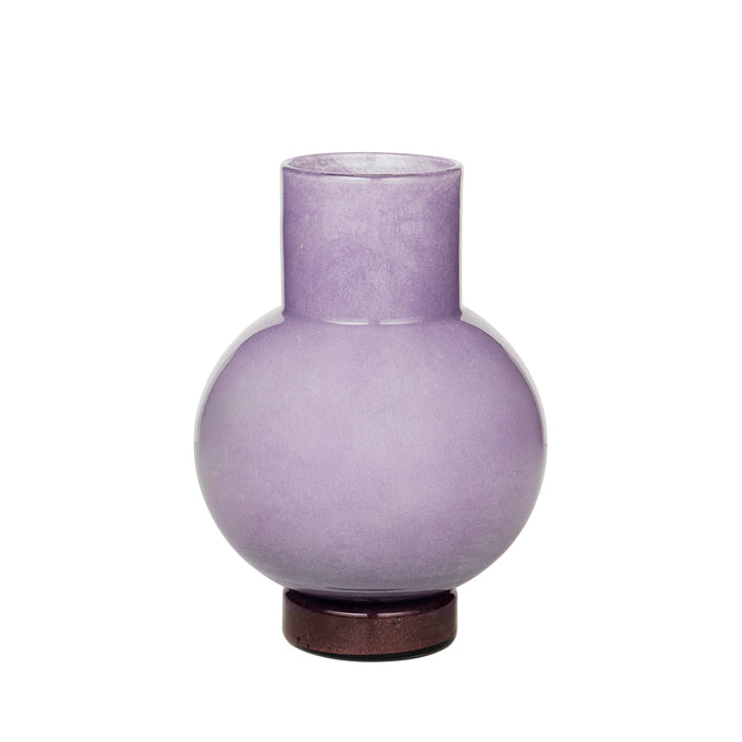 BROSTE COPENHAGEN - Vase "Mari" Orchid Hush/ Puce Aubergine