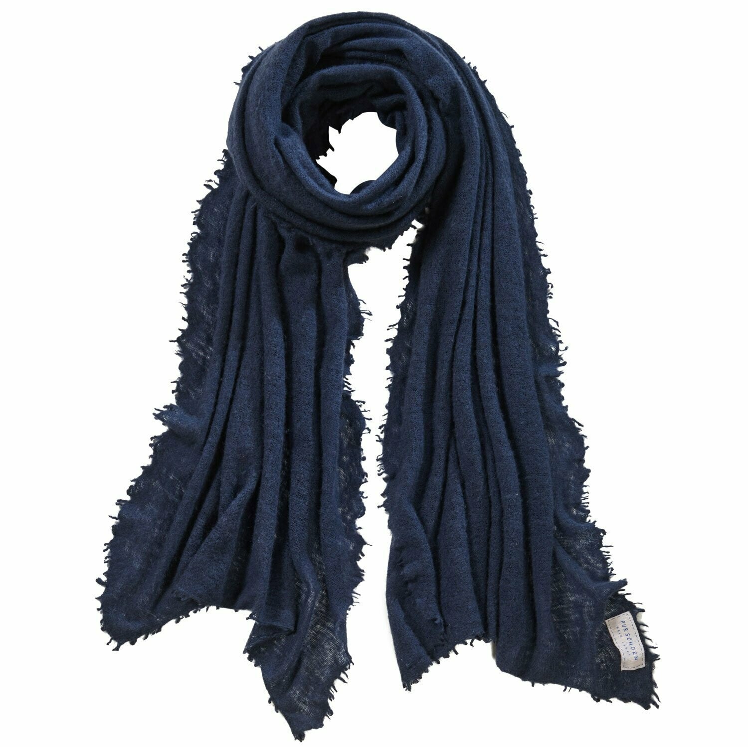 PUR SCHOEN - Kaschmirschal "247-4031" in Navy Dark