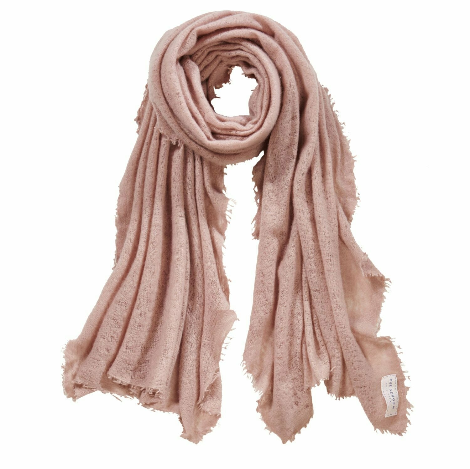 PUR SCHOEN - Kaschmirschal "247-4011" in Stone - - No59 Conceptstore Cologne