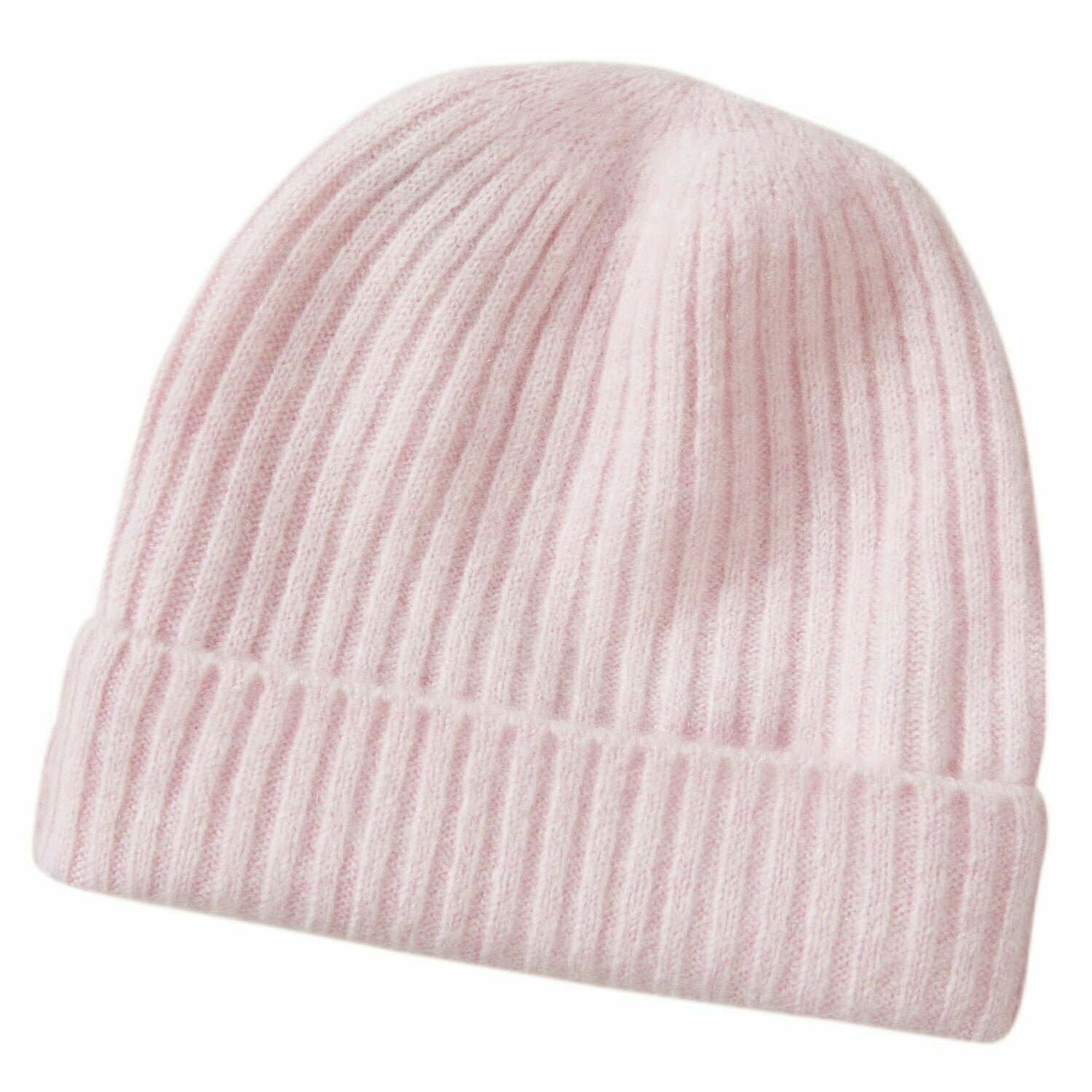 PUR SCHOEN - Kaschmir Mütze Royale "241-4018" in Puder Rose - - No59 Conceptstore Cologne