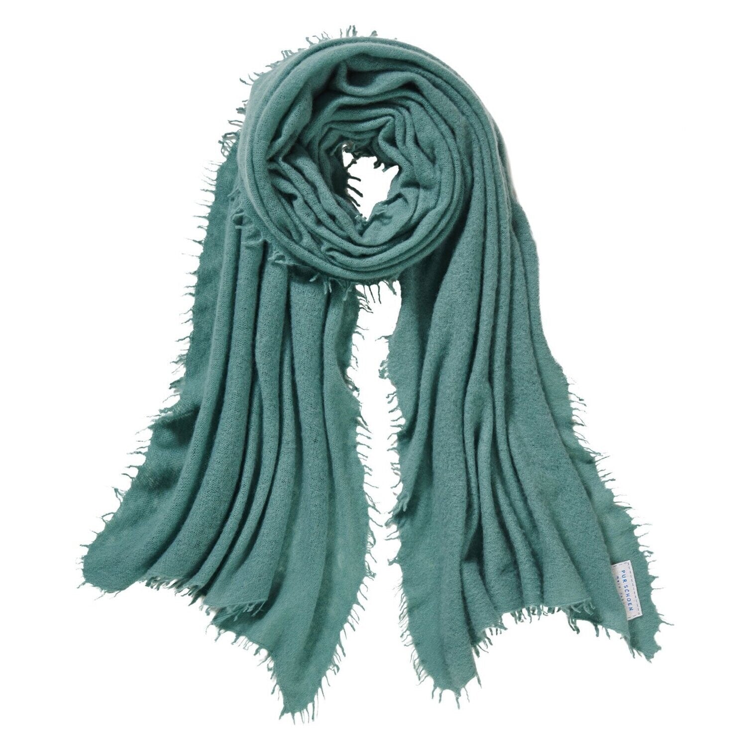PUR SCHOEN - Kaschmirschal "247-4059" Salbei - - No59 Conceptstore Cologne