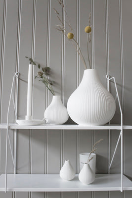 STOREFACTORY - Vase "Ekenäs" XL Weiß - - No59 Conceptstore Cologne