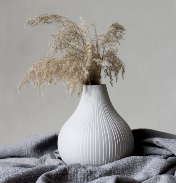 STOREFACTORY - Vase "Ekenäs" XL Light Grey - - No59 Conceptstore Cologne
