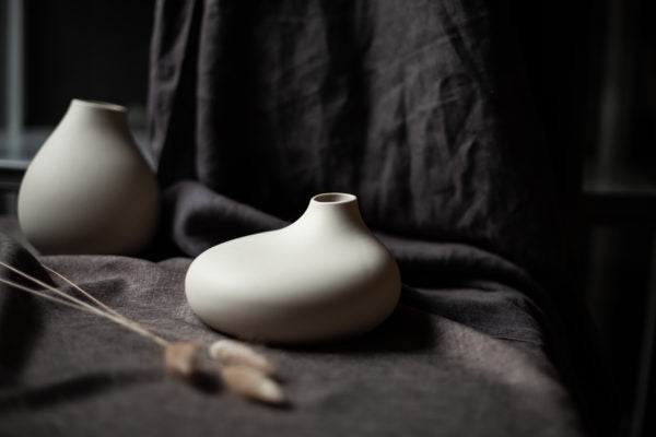 STOREFACTORY - Vase "Källa" L Beige - - No59 Conceptstore Cologne
