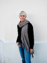 PUR SCHOEN - Kaschmirschal "247-4063" in Coffee Melange -  - No59 Conceptstore Cologne