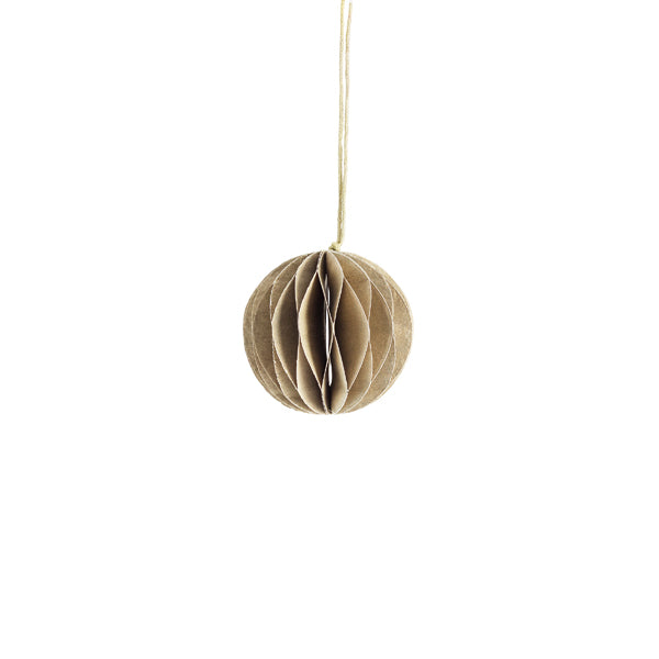 STOREFACTORY - Papierkugel "Bona" S Beige