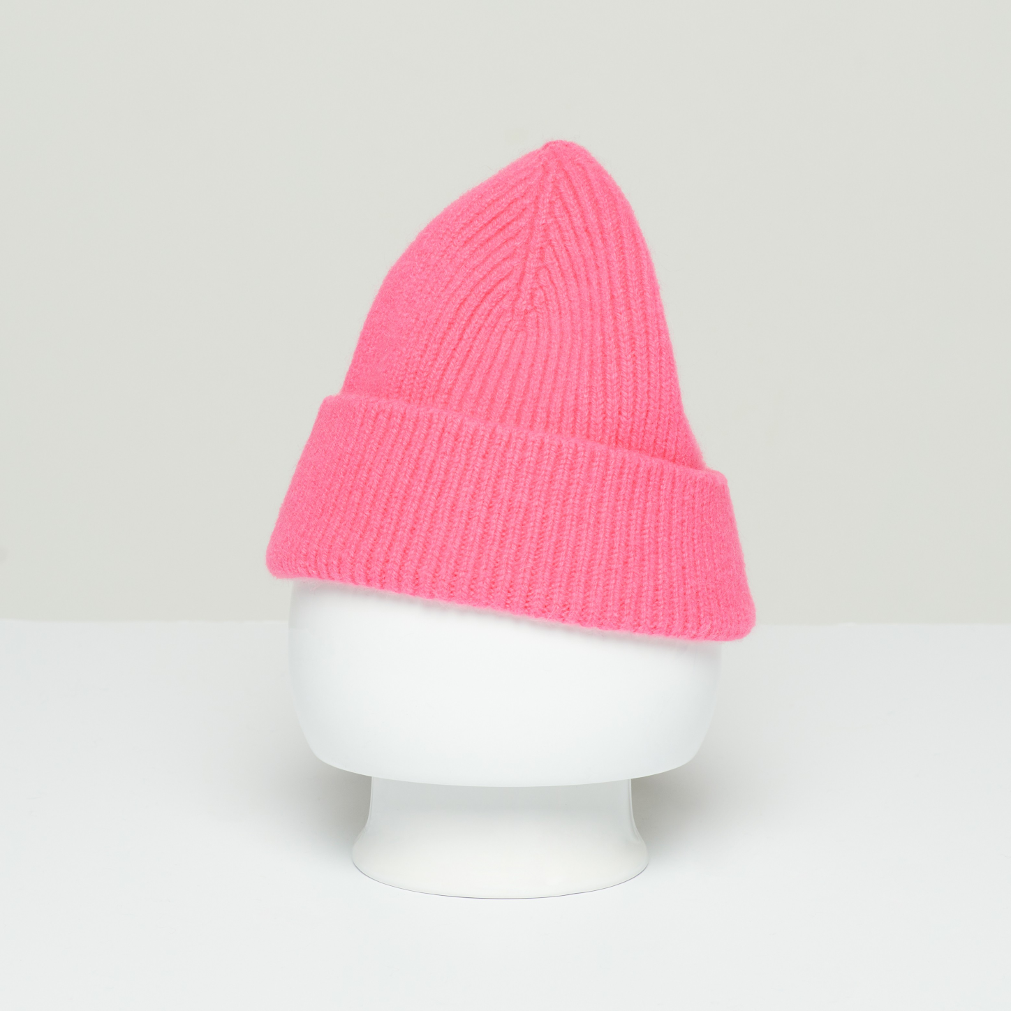 LE BONNET - Strickmütze "Beanie" Bubblegum One Size
