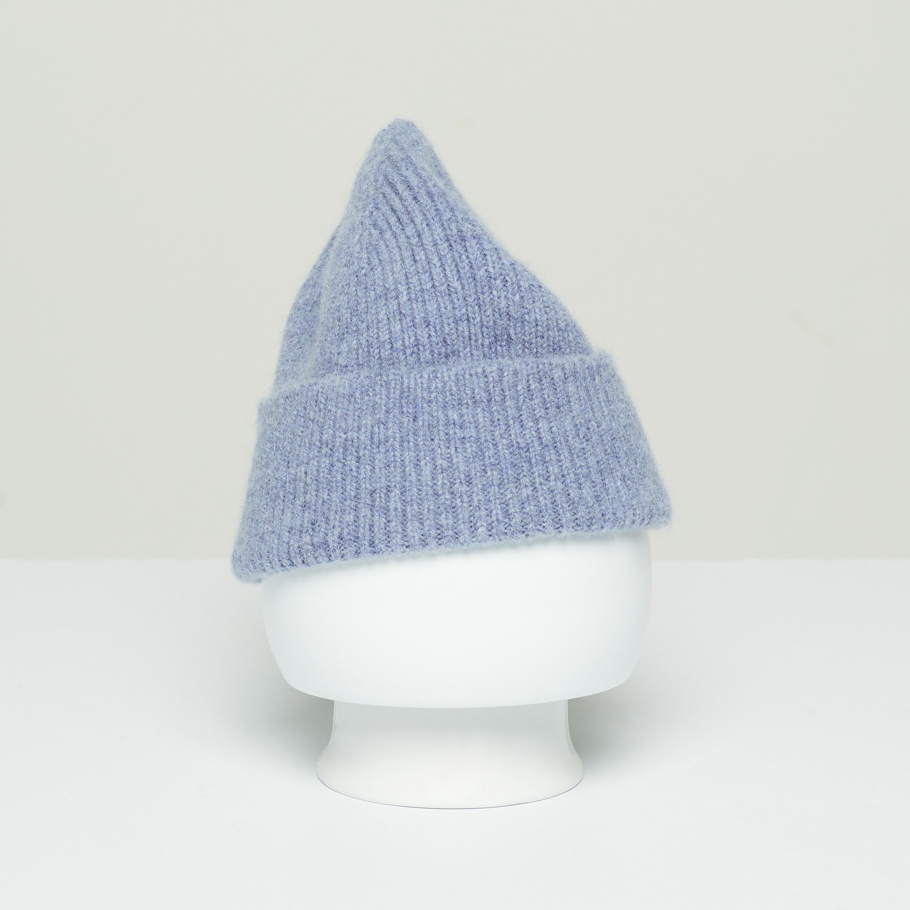LE BONNET - Strickmütze "Beanie" Washed Denim One Size