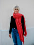 PUR SCHOEN - Kaschmirschal "247-4038" in Chili Red -  - No59 Conceptstore Cologne