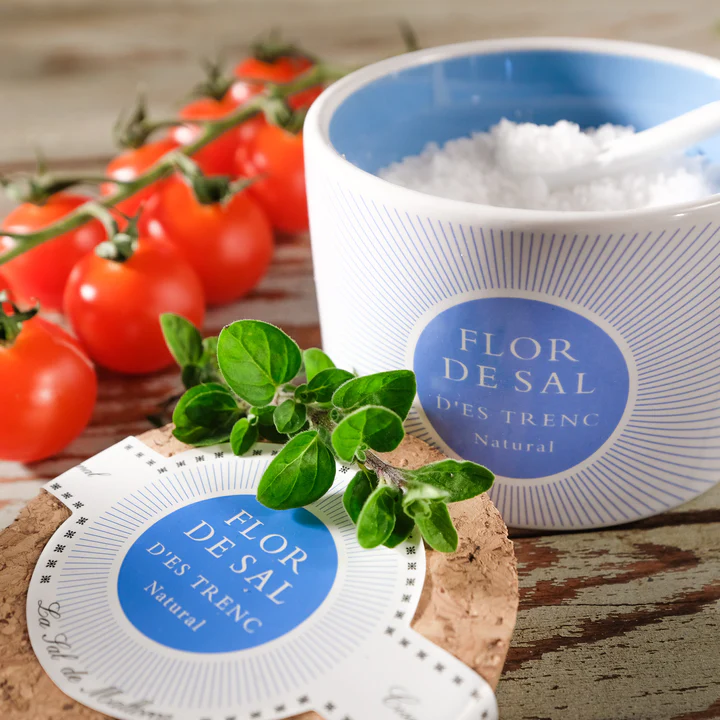 FLOR DE SAL - Keramikdose "Flor de Sal" Natural 100g