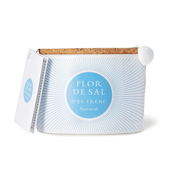 FLOR DE SAL - Keramikdose "Flor de Sal" Natural 100g