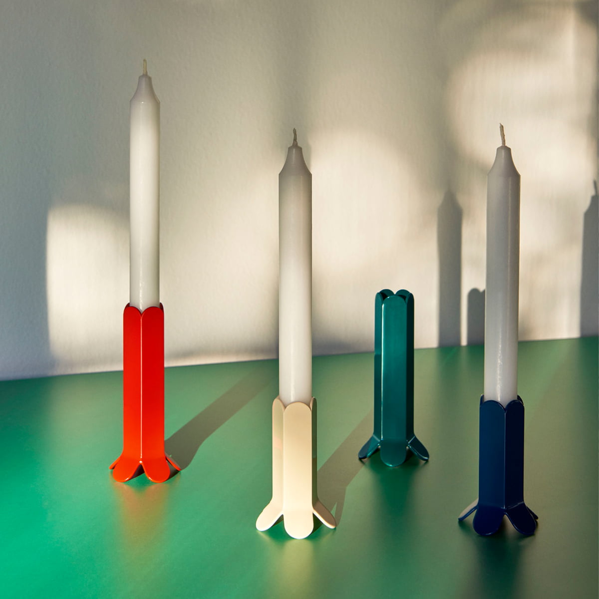 HAY - Kerzenhalter "Arcs" L Red - - No59 Conceptstore Cologne