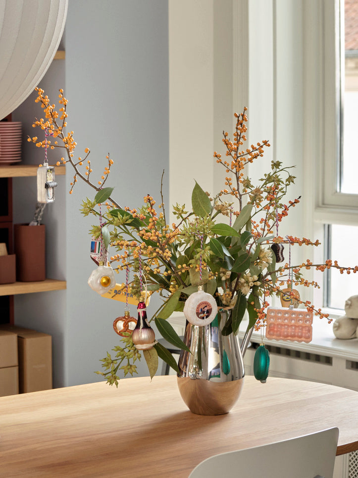 HAY - Karaffe "Indian Steel Pitcher " Silber