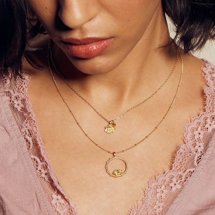 SATYA - Kette "NG053-LOT-L16" Bloom in Peace - - No59 Conceptstore Cologne