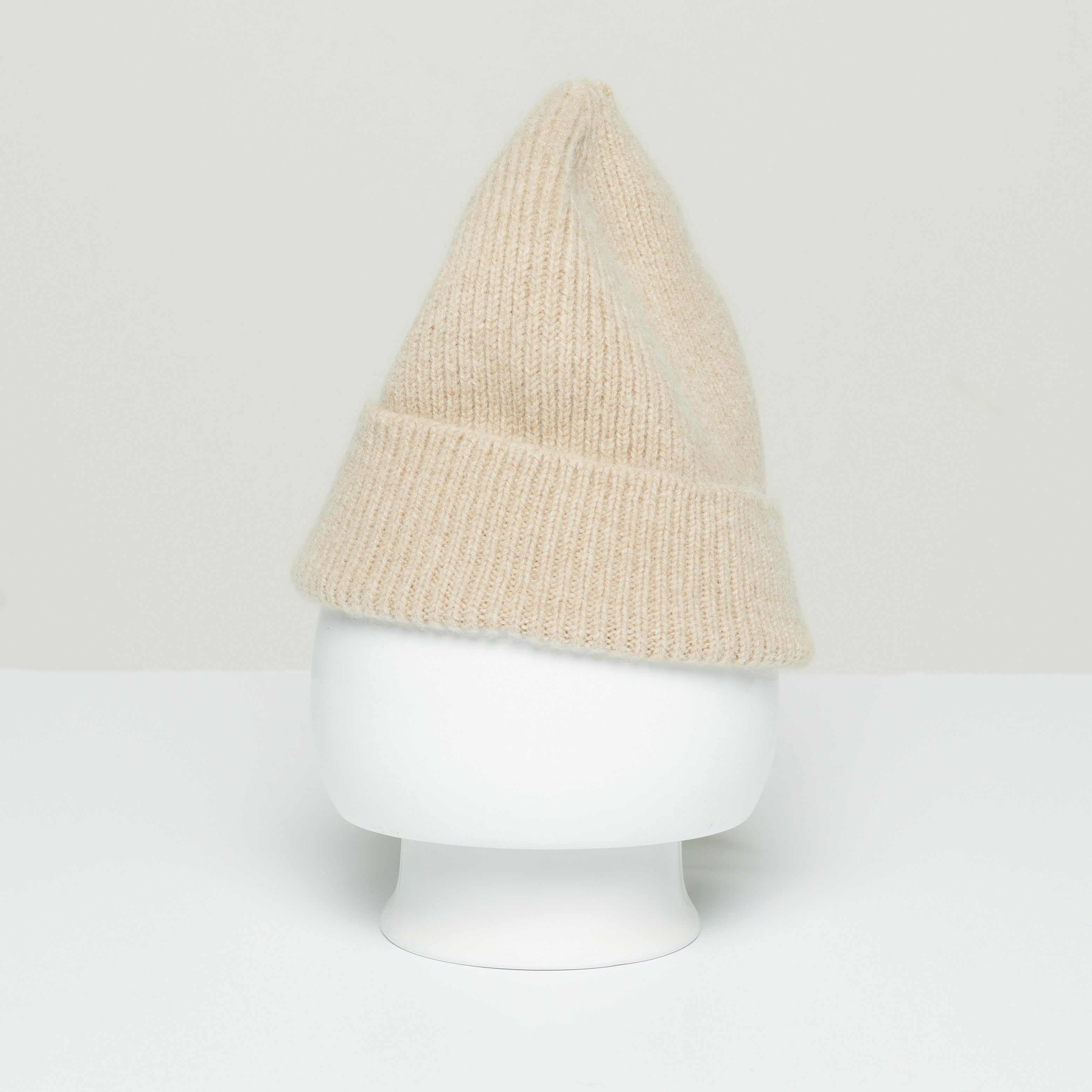 LE BONNET - Strickmütze "Beanie" Sand One Size