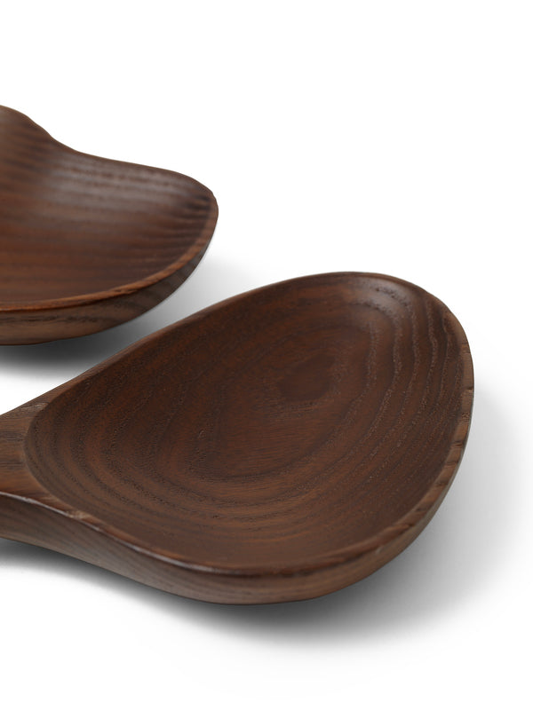 FERM LIVING - Salatbesteck "Os Salad Servers" Dark Brown - - No59 Conceptstore Cologne