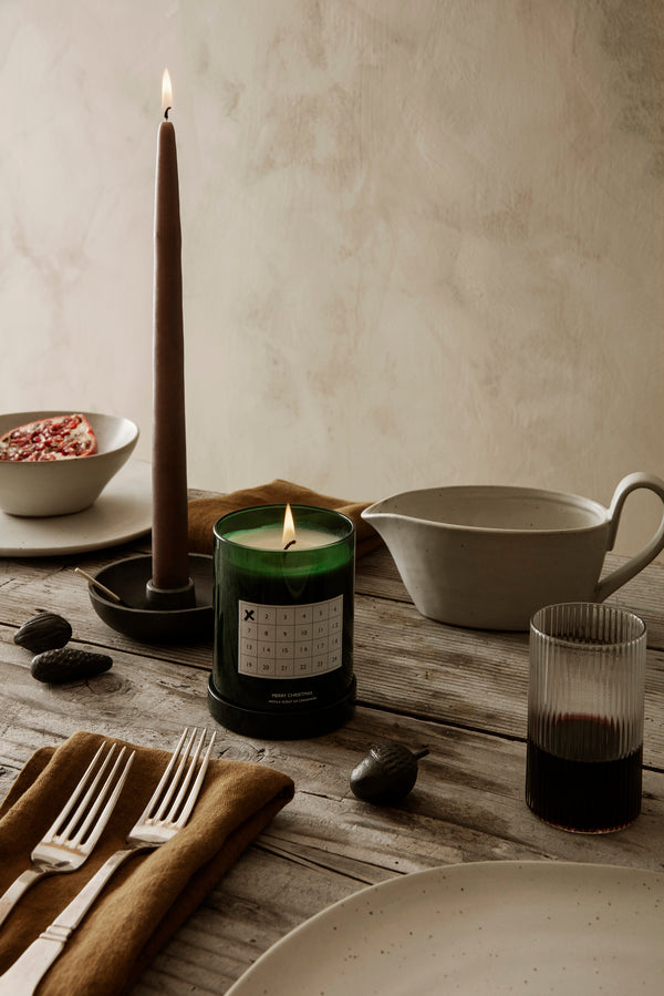 FERM LIVING - Kerzenhalter "Bowl Candle Holder" Single Black