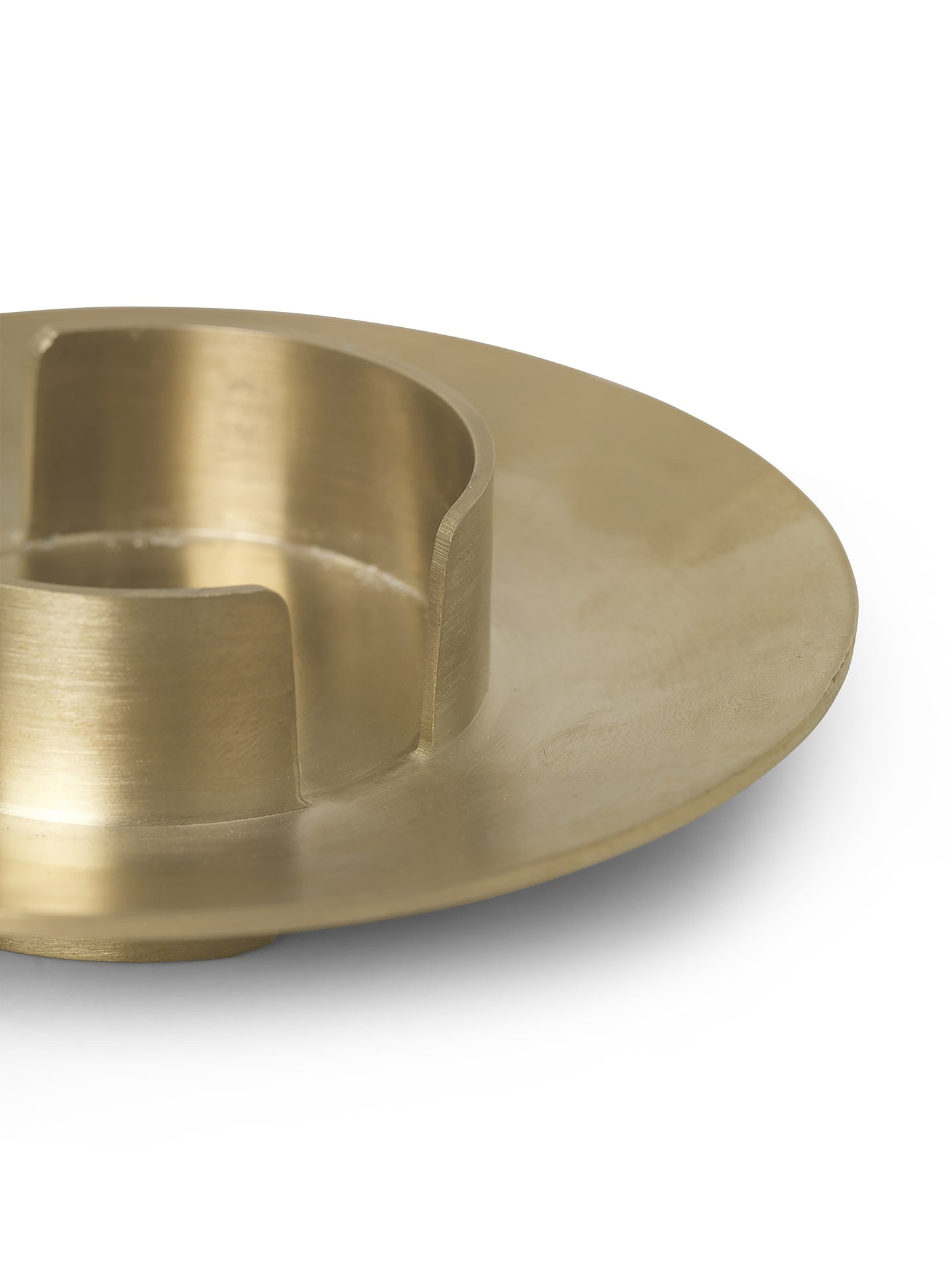 FERM LIVING - Kerzenhalter "Block" Brass