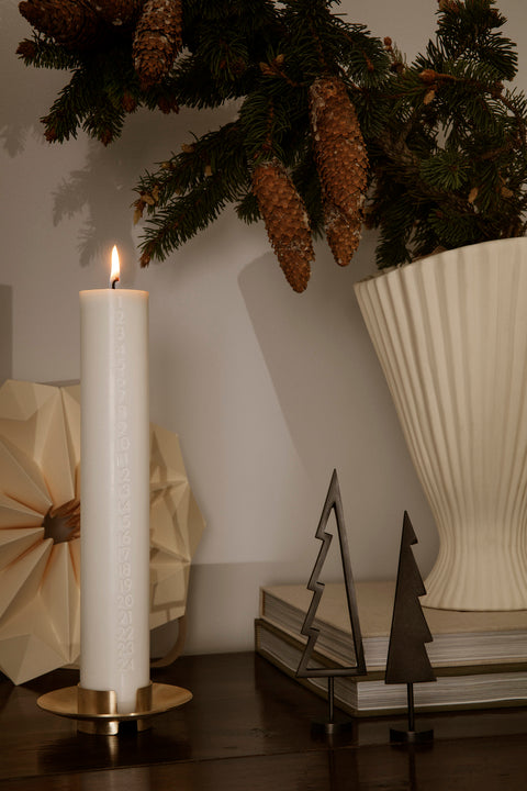 FERM LIVING - Kerzenhalter "Block" Brass