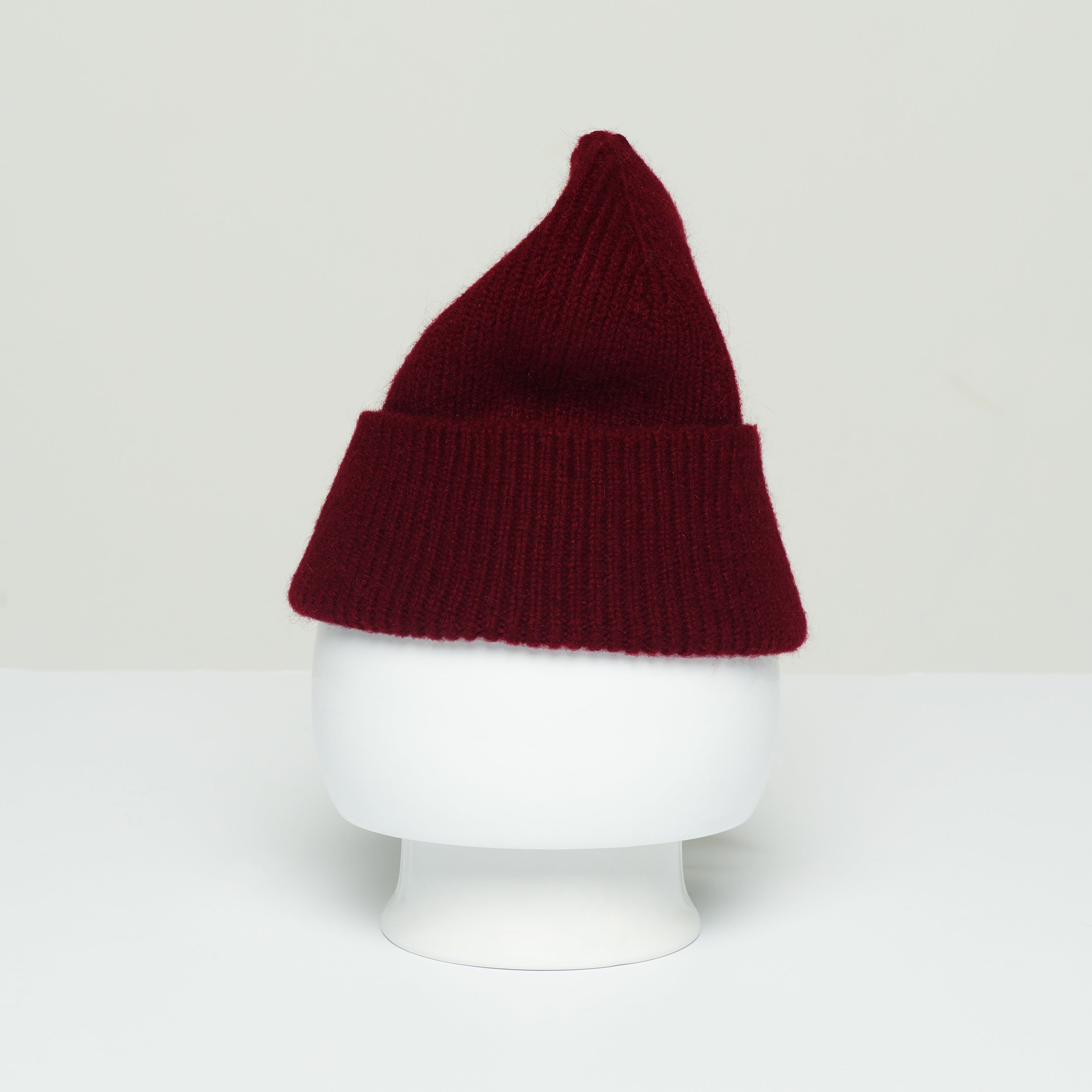 LE BONNET - Strickmütze "Beanie" Wine One Size