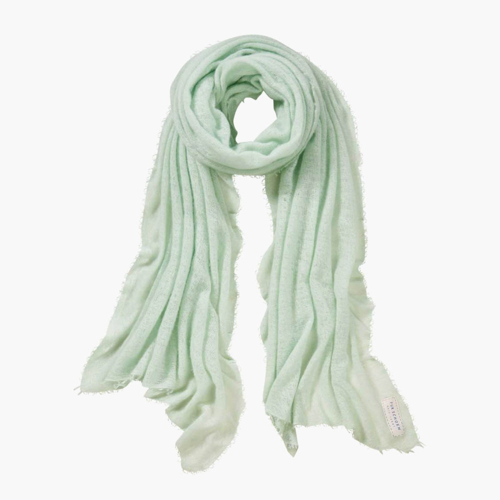 PUR SCHOEN - Kaschmirschal "247-4092" Mint - - No59 Conceptstore Cologne