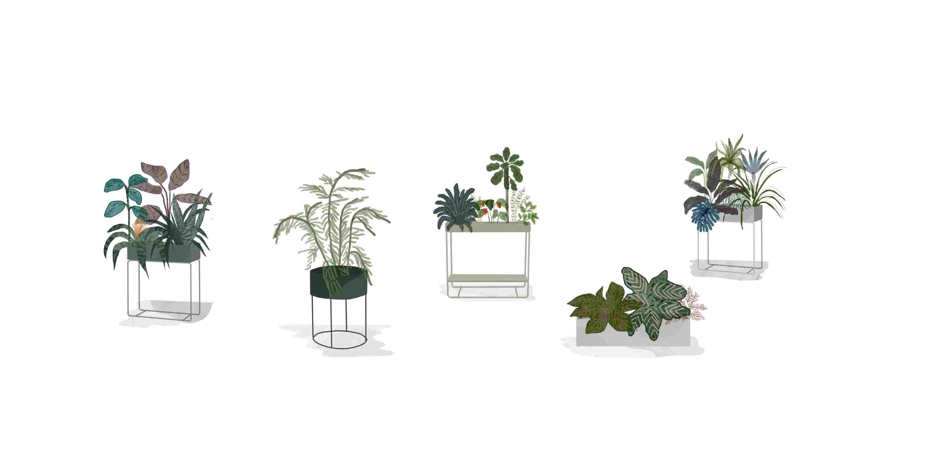 Anleitung für Ferm Living Plant Boxes