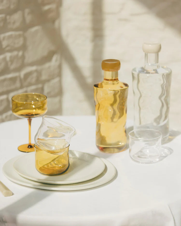 Paveau - Swirl Longdrink Glasses, Set of 2, Dune