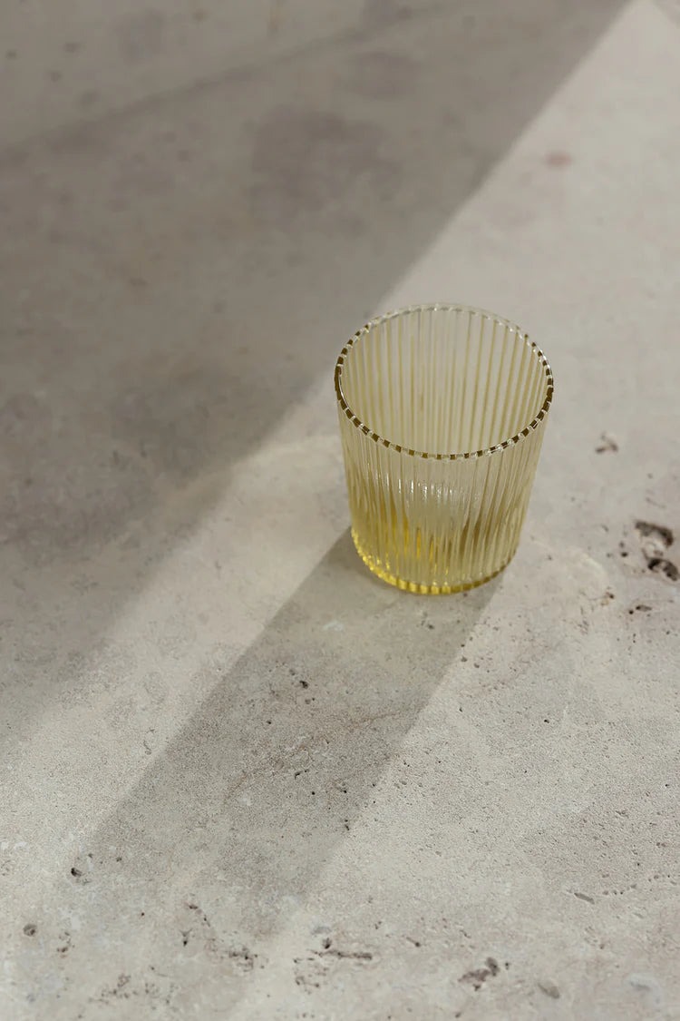 Paveau - Wasserglas yellow