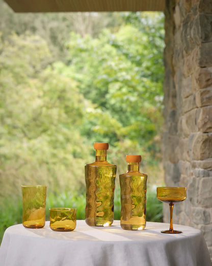 Paveau - Swirl Longdrink Glasses, Set of 2, Dune