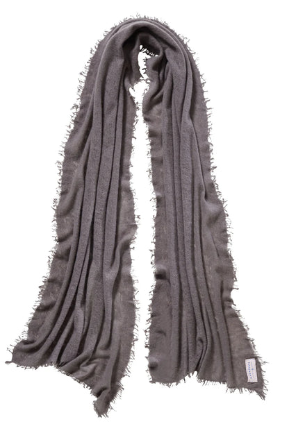 PUR SCHOEN - Kaschmirschal "247-4065" in nougat dark