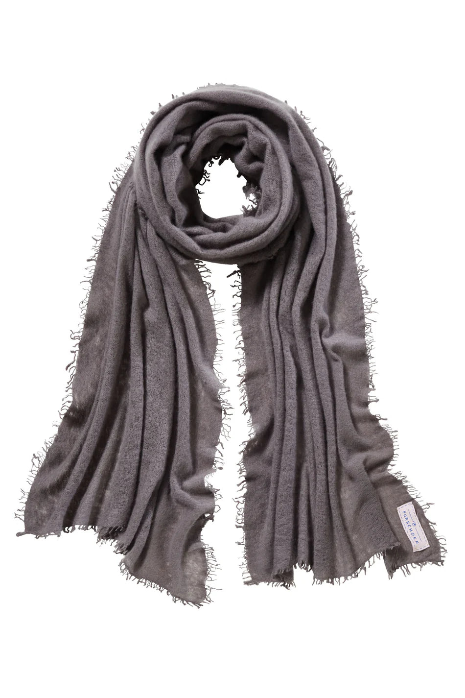 PUR SCHOEN - Kaschmirschal "247-4065" in nougat dark