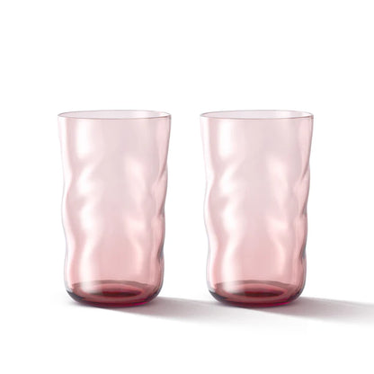 Paveau - Swirl Longdrink Glasses, Set of 2, Silt