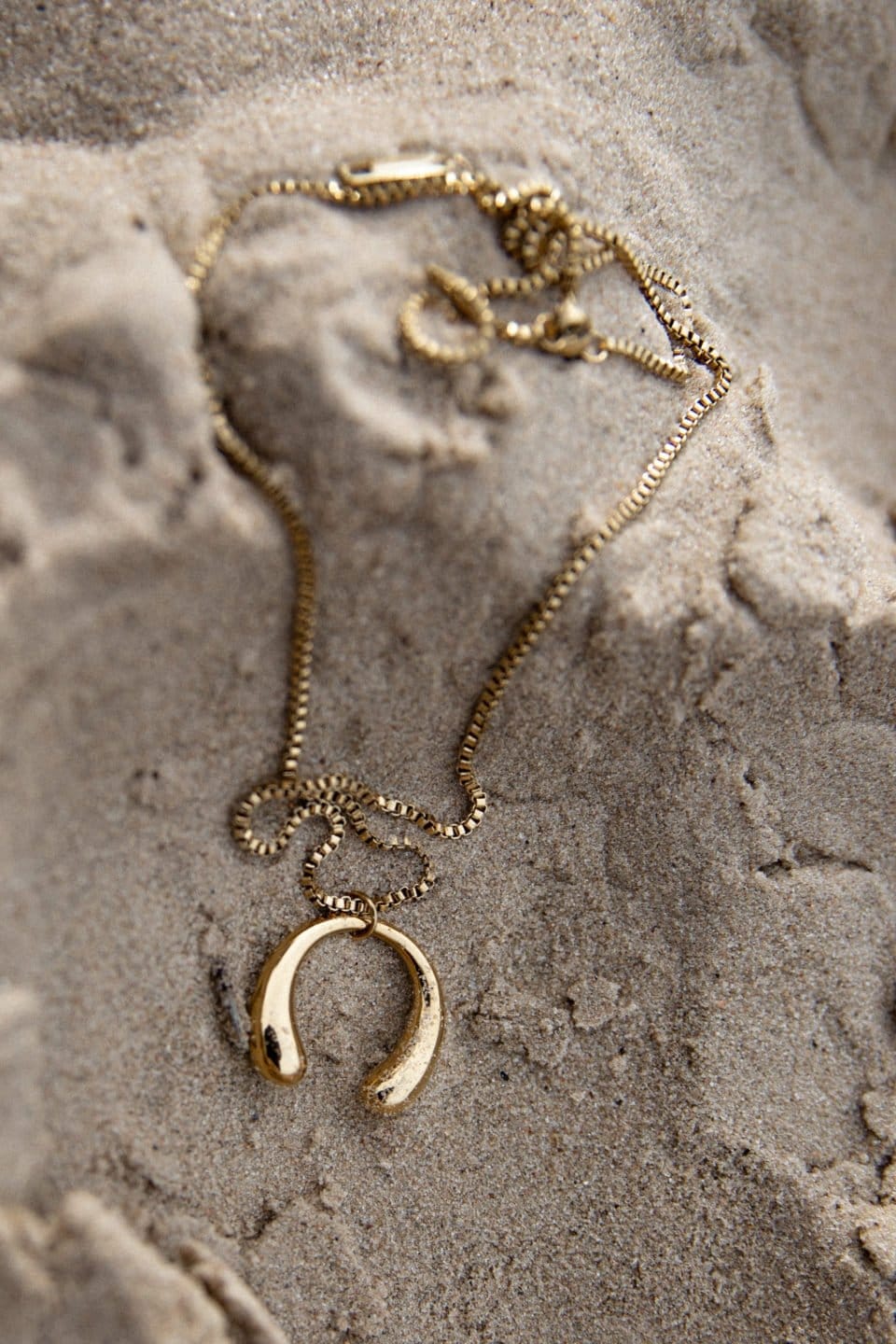 Bandhu - Melt Necklace gold plated