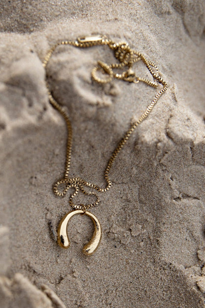Bandhu - Melt Necklace gold plated