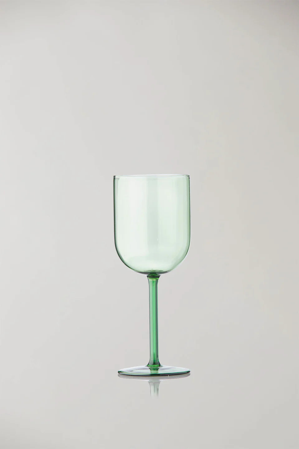 STUDIO ABOUT - WINE GLASS, TALL, 2 PCS, GREEN